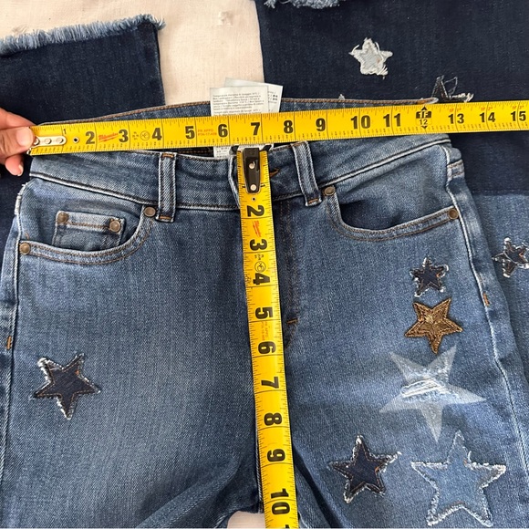 Red Valentino Star Patch Flared Jeans - Picture 5 of 8